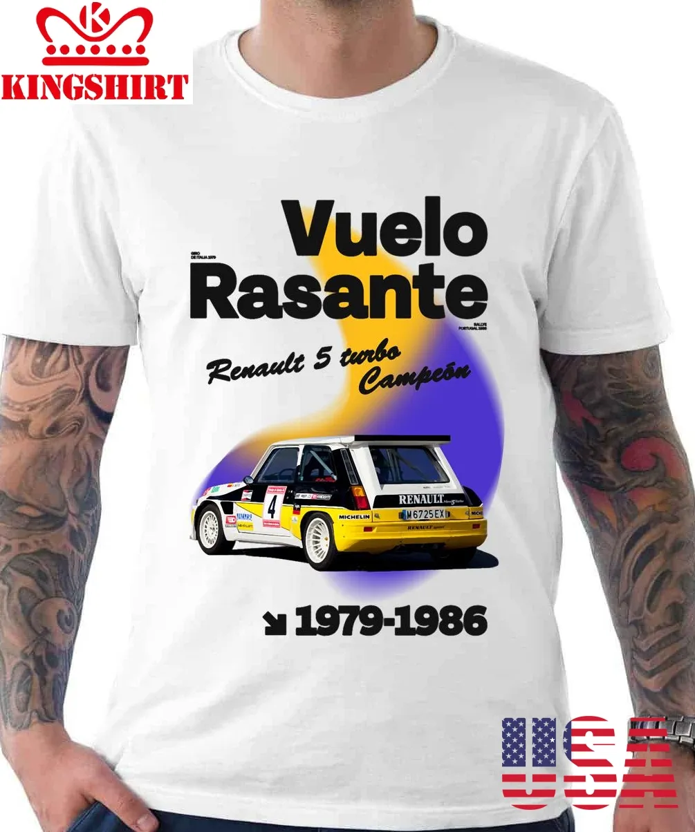 5 Turbo Advert Style Rally Group B Unisex T Shirt