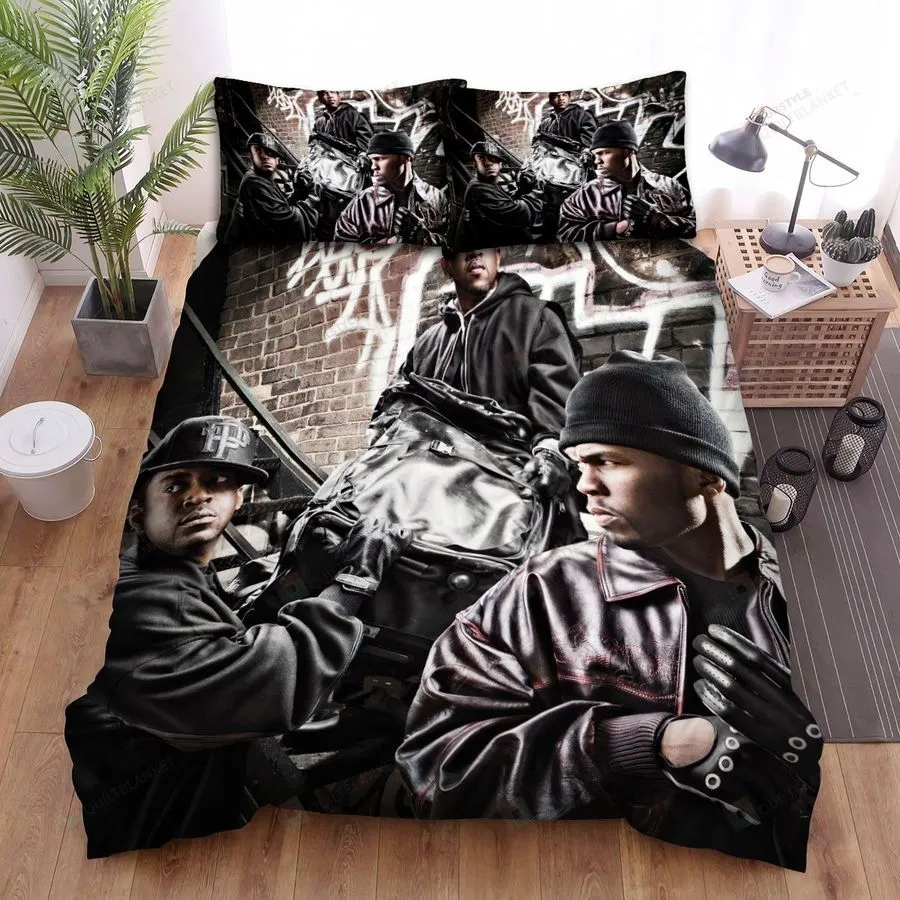 50 Cent And G Unit Be Prepared Bed Sheets Spread Duvet Cover Bedding Sets