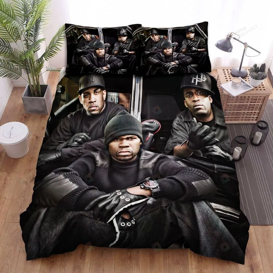 50 Cent G Unit Wallpaper Bed Sheets Spread Duvet Cover Bedding Sets