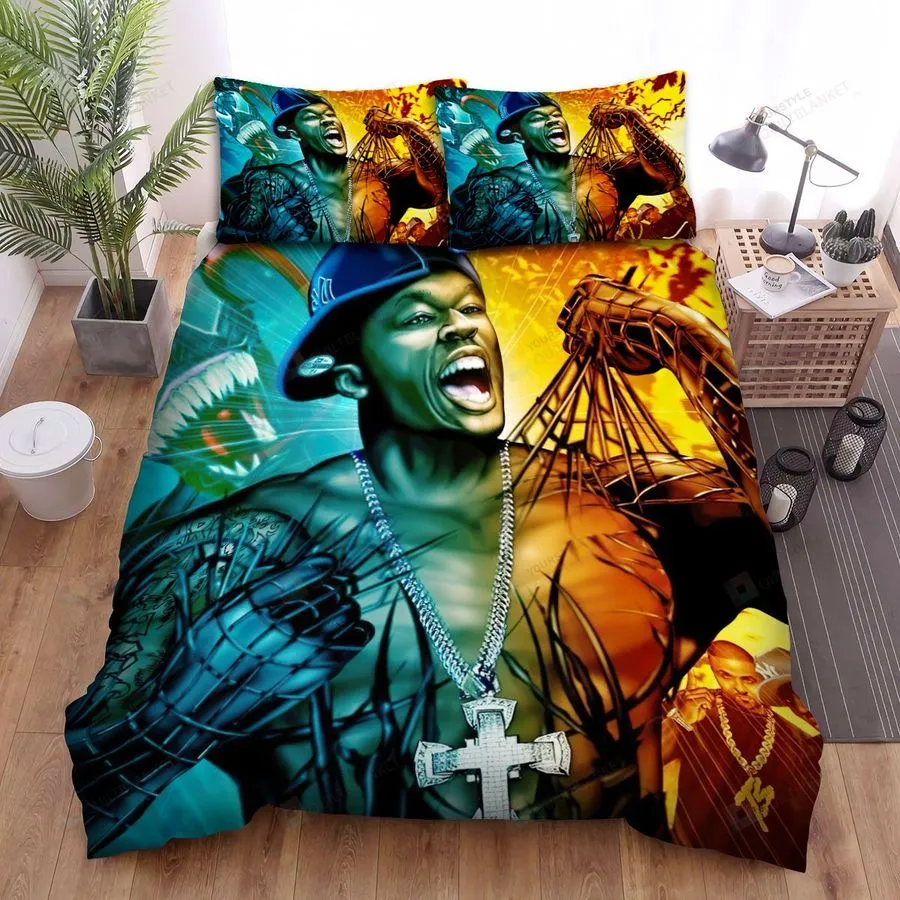 50 Cent The Venom Bed Sheets Spread Duvet Cover Bedding Sets