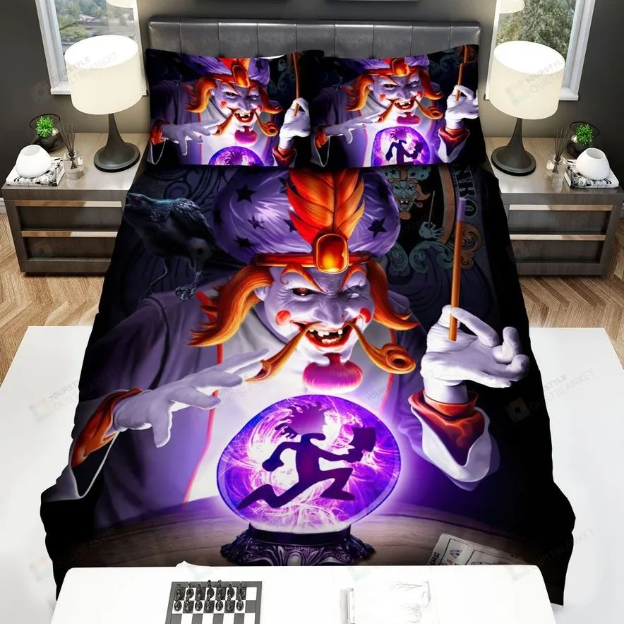 6 Joker Cards Insane Clown Posse Bed Sheets Spread Comforter Duvet Cover Bedding Sets
