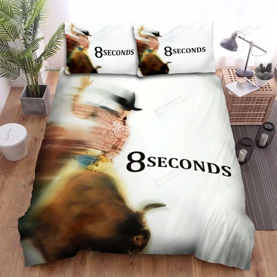 8 Seconds (1994) Movie Poster Ver 2 Bed Sheets Spread Comforter Duvet Cover Bedding Sets