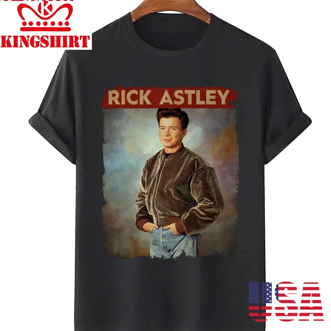 90S Rick Astley Retro Style Unisex T Shirt