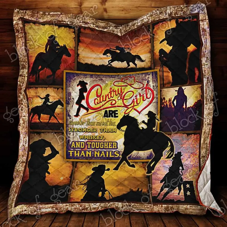 A Perfect Country Girl 3D Quilt Blanket