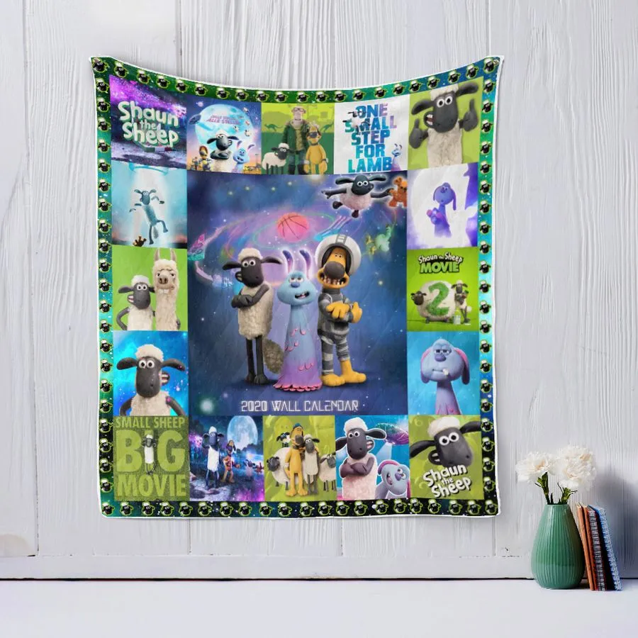 A Shaun The Sheep Movie Farmageddon Quilt Blanket