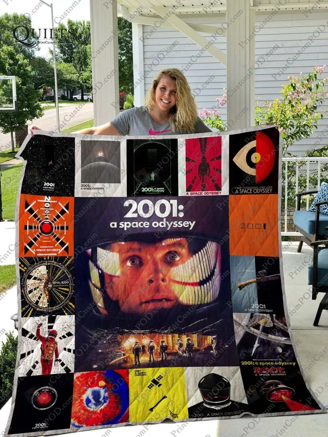 A Space Odyssey Quilt Blanket