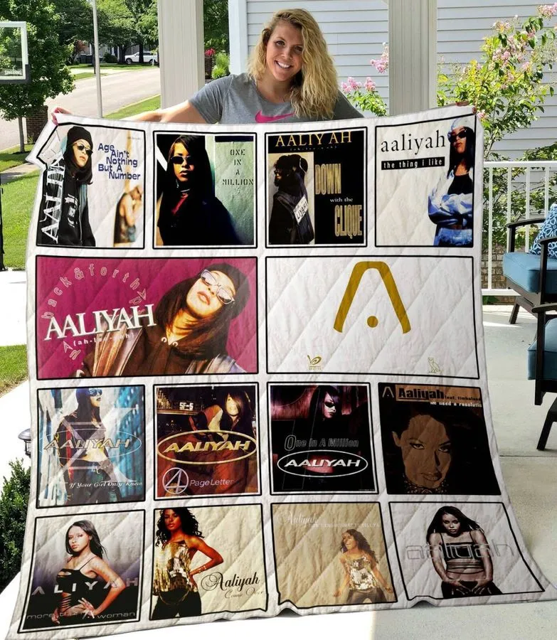 Aaliyah 3D Customized Quilt