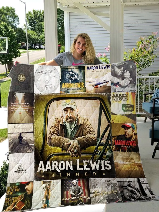 Aaron Lewis Quilt Blanket For Fans Ver 17
