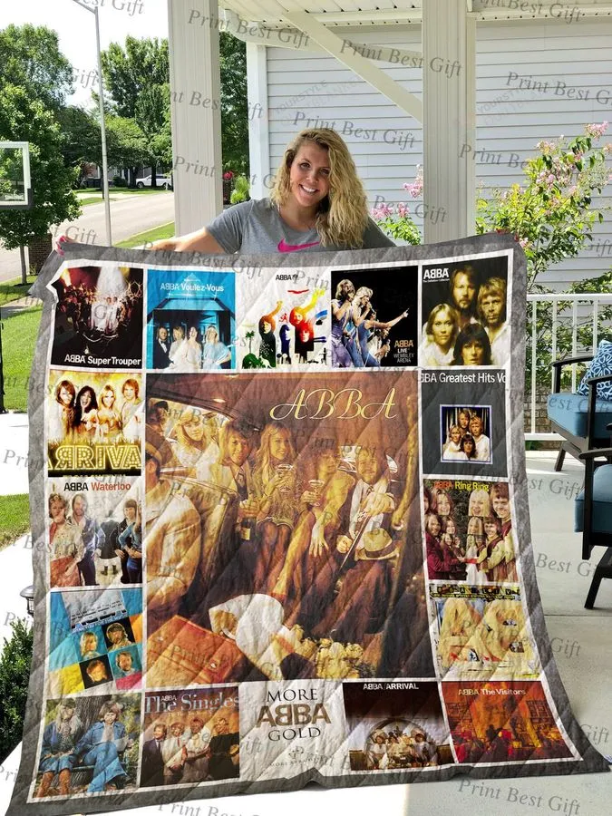 Abba Albums Cover Poster Quilt Blanket