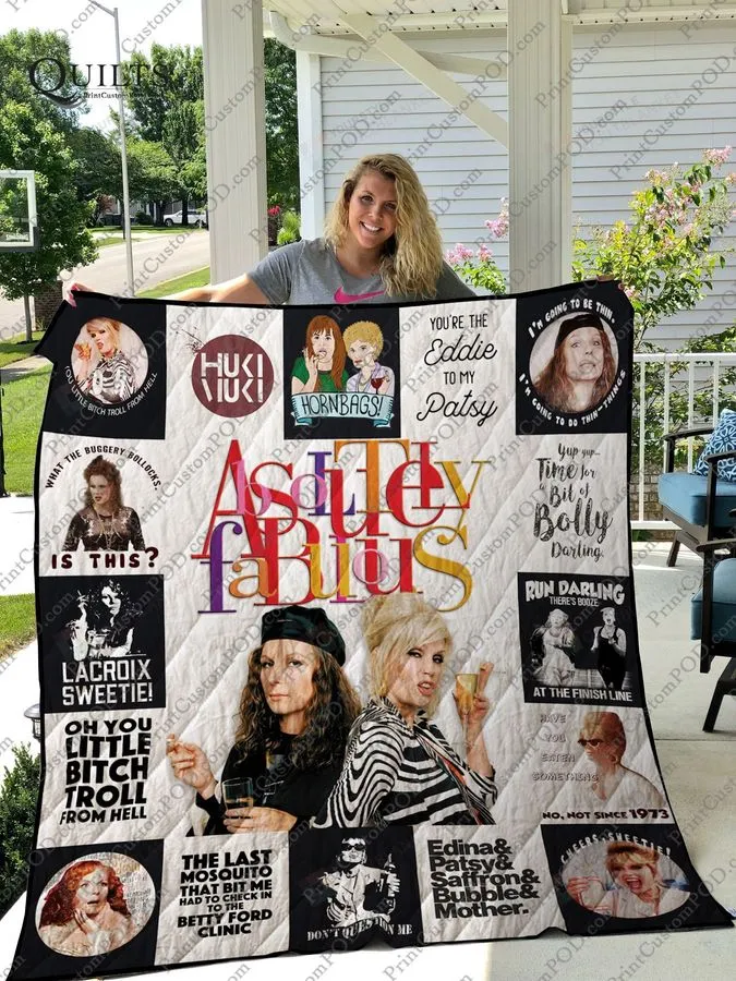 Absolutely Fabulous T Shirt Quilt Blanket For Fans