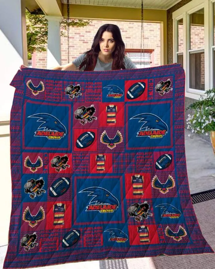 Adelaide Crows 3D Customized Quilt Blanket