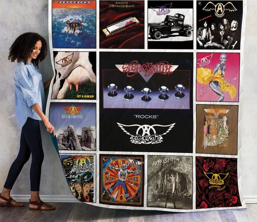Aerosmith Albumquilt Blanket