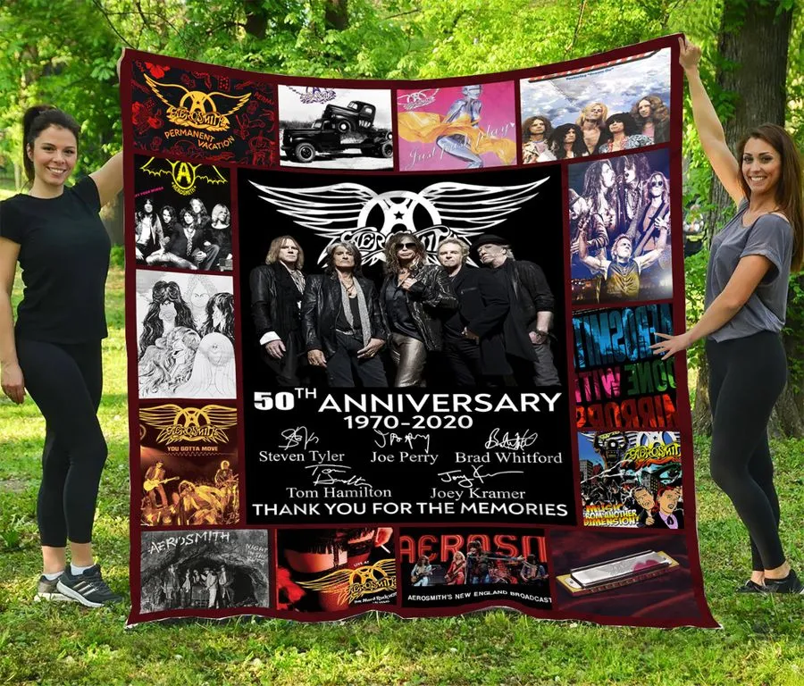 Aerosmith Band Quilt Blanket