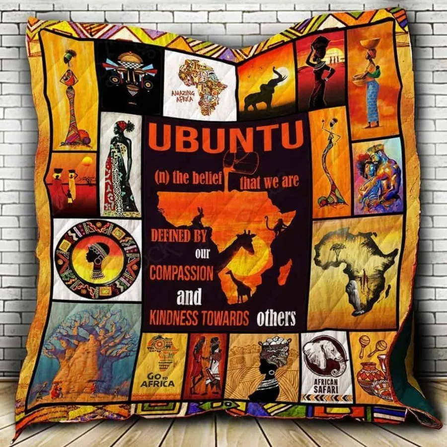 Africa I Love You 3D Customized Quilt