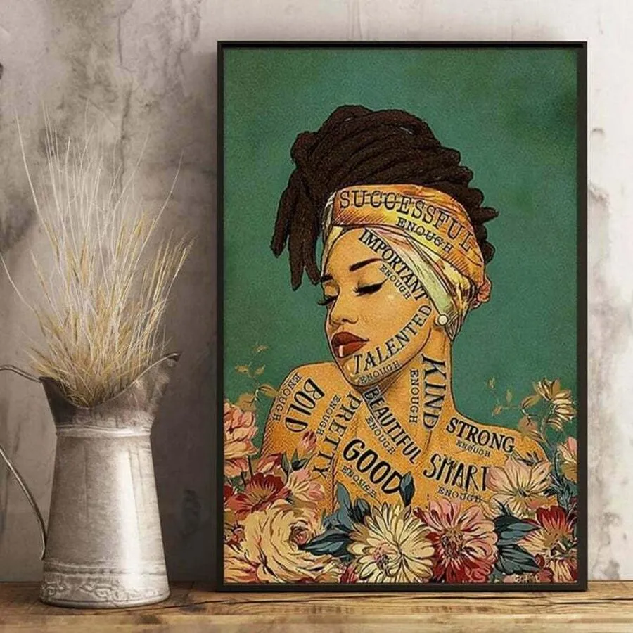 African American Art Lose Your Mind Find Your Soul Poster Wall Art Poster
