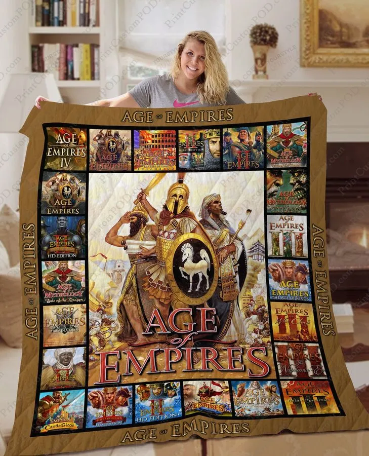 Age Of Empires Quilt Blanket