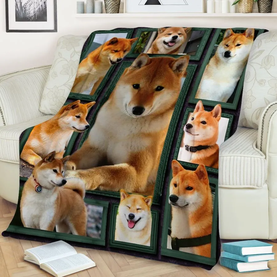 Akita Beauty All Over Print 3D Quilt Blanket