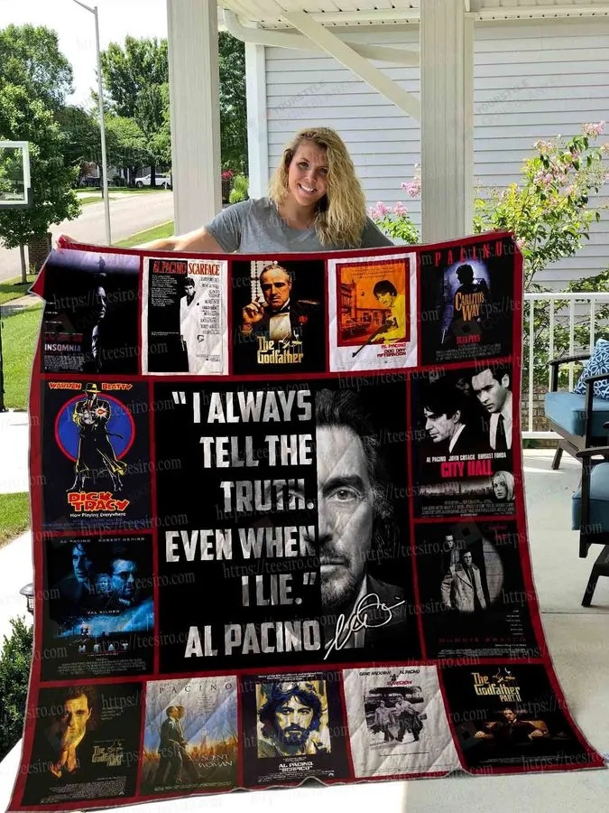 Al Pacino Quilt Blanket 01