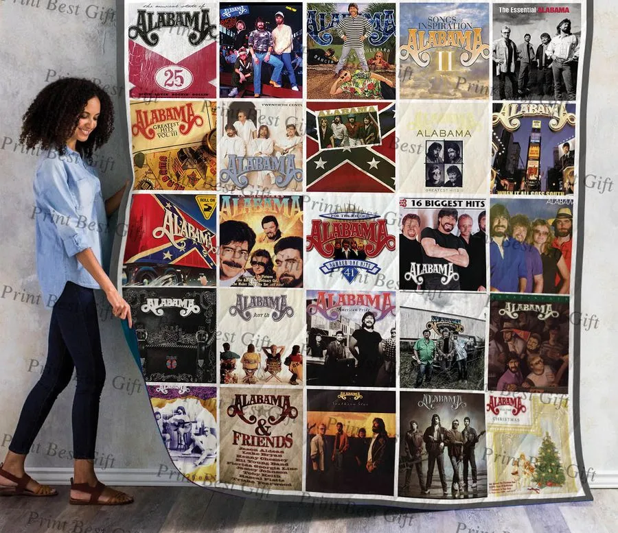 Alabama Albums Cover Poster Quilt Blanket Ver 2