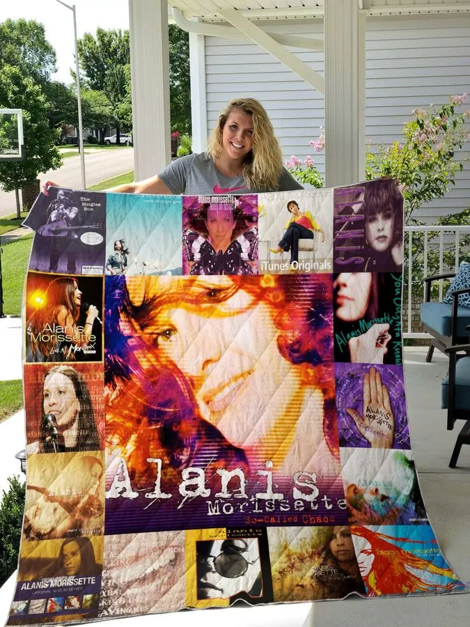 Alanis Morissette Albums Quilt Blanket For Fans Ver 17