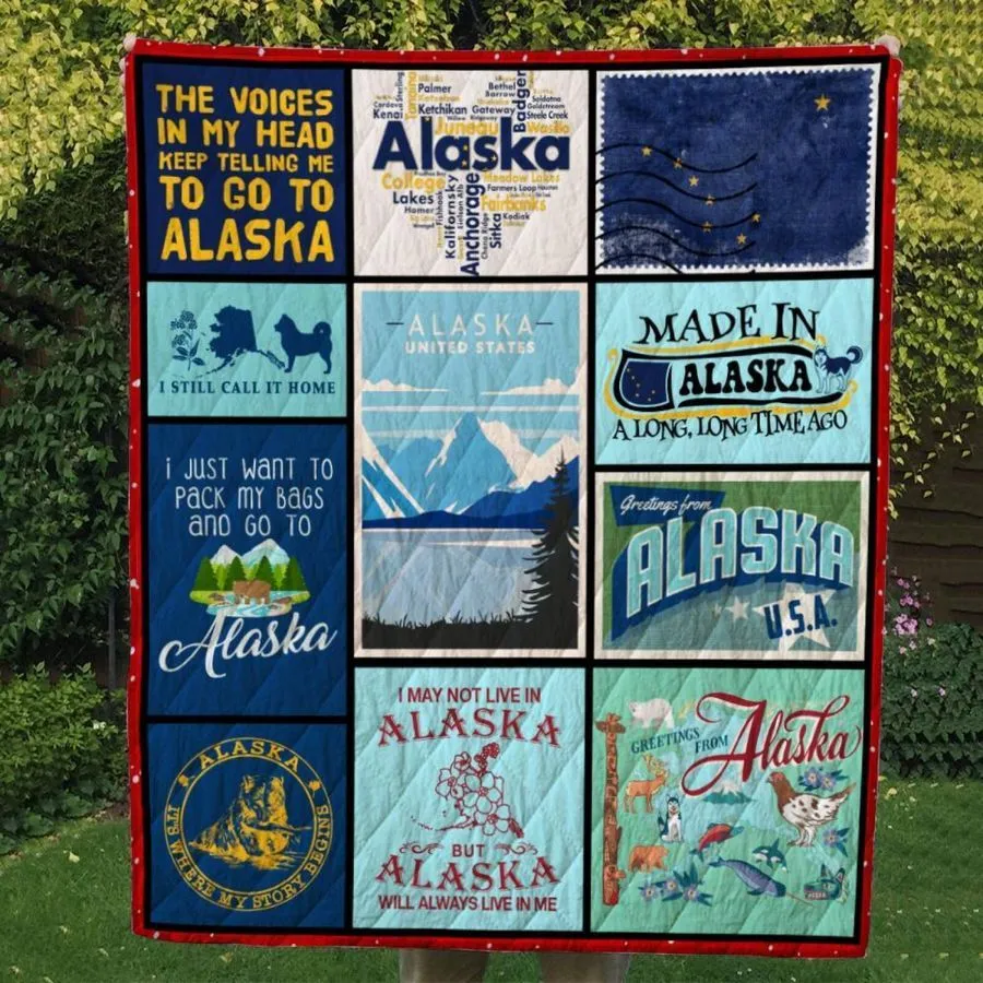 Alaska Version 3D Customized Quilt