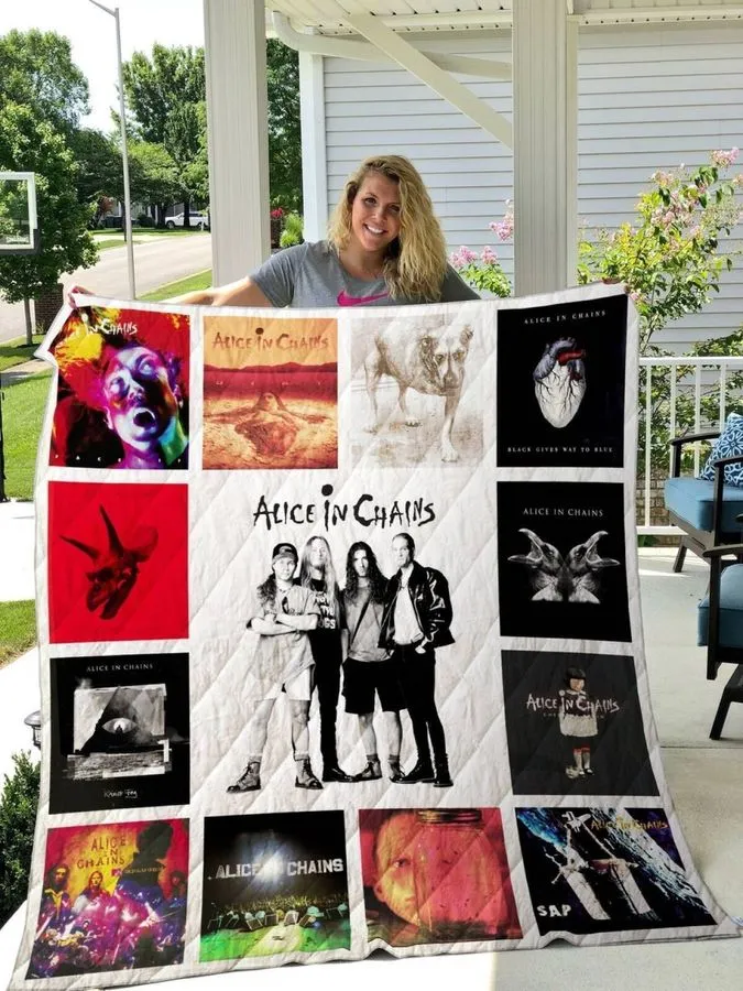 Alice In Chains Customize Quilt Blanket