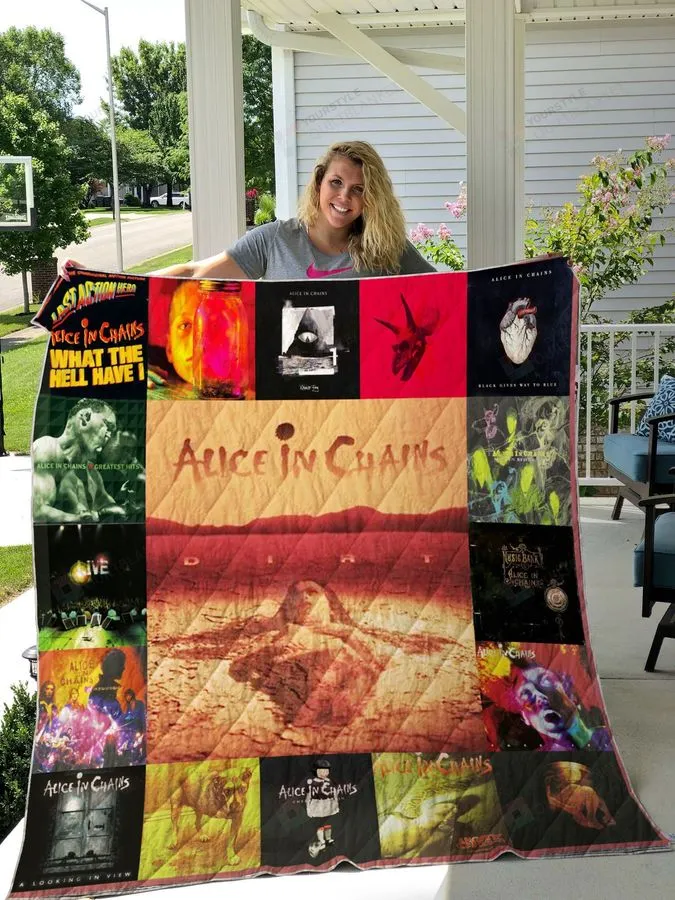 Alice In Chains Quilt Blanket For Fans Ver 17