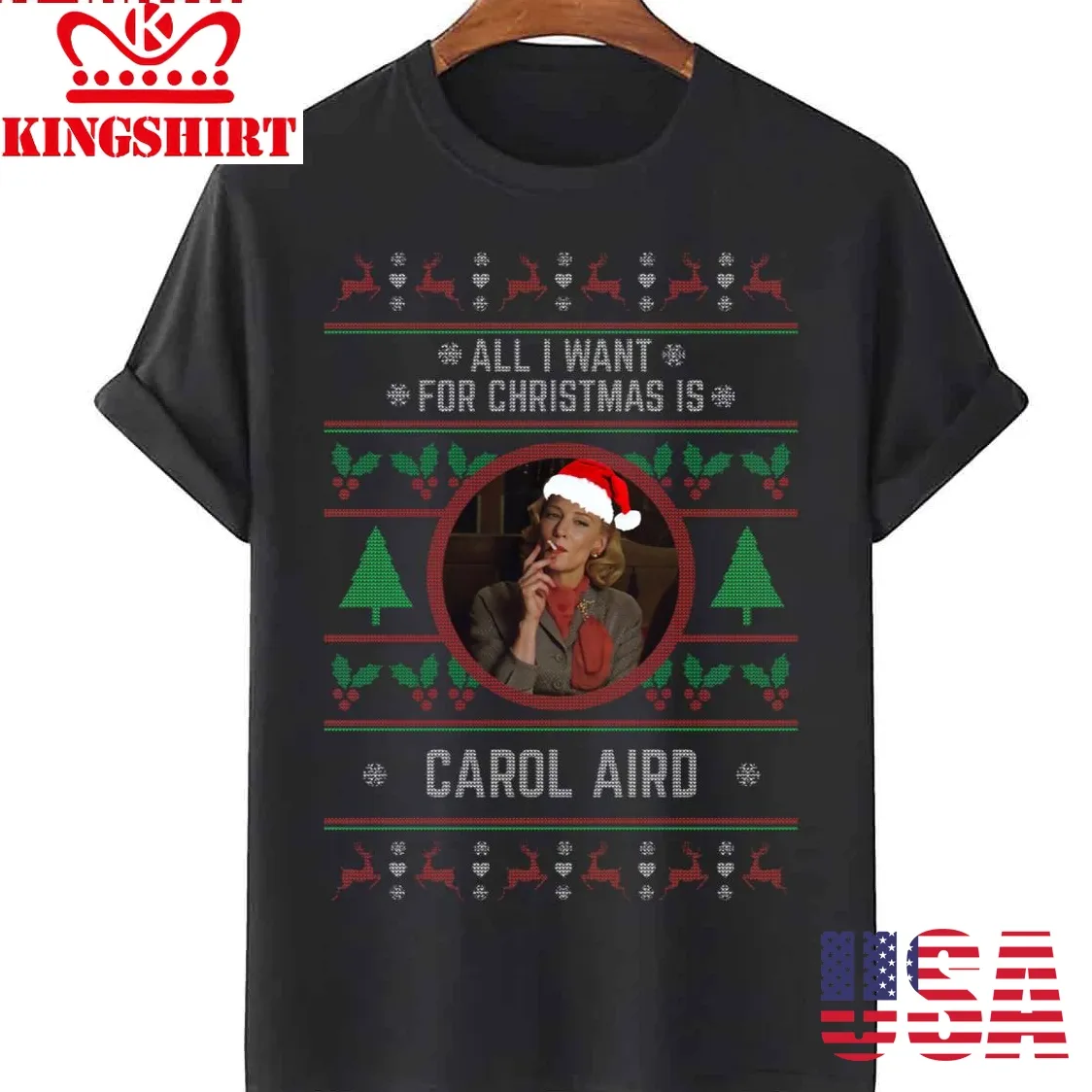 All I Want For Christmas Is Carol Aird Unisex T Shirt