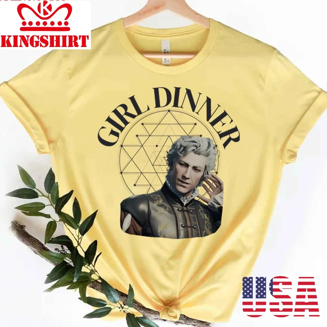 Astarion Meme Bg3 Girl Dinner Unisex T Shirt