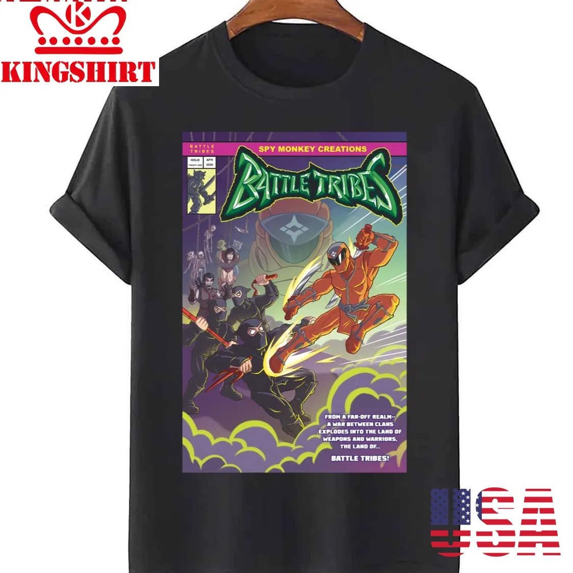 Battle Tribes Enter The Ninja Unisex T Shirt