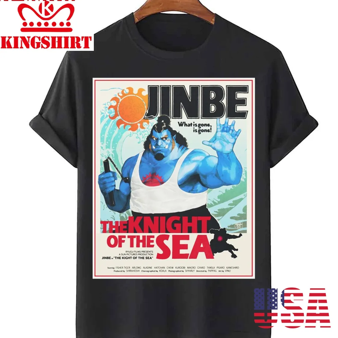 Bruce Jinbei Knight Of The Sea Unisex T Shirt