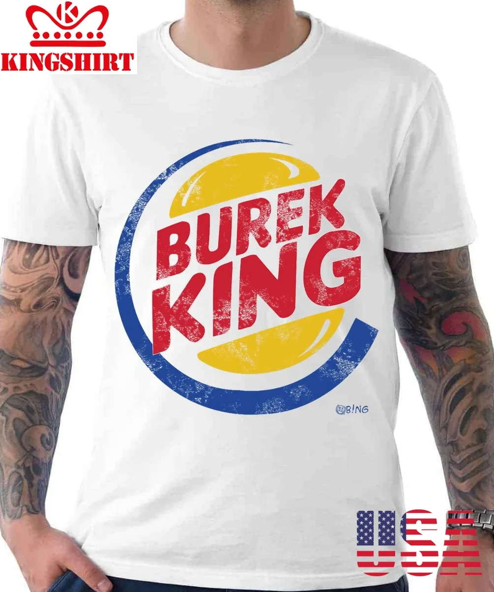 Burek King Animated Art Unisex T Shirt