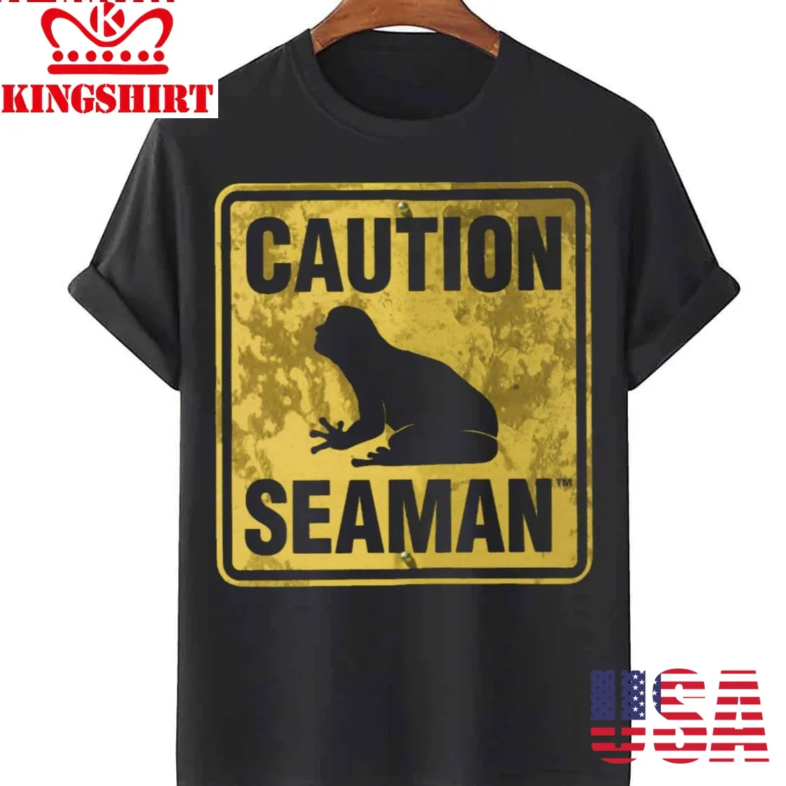 Caution Seaman Shenmue Unisex T Shirt