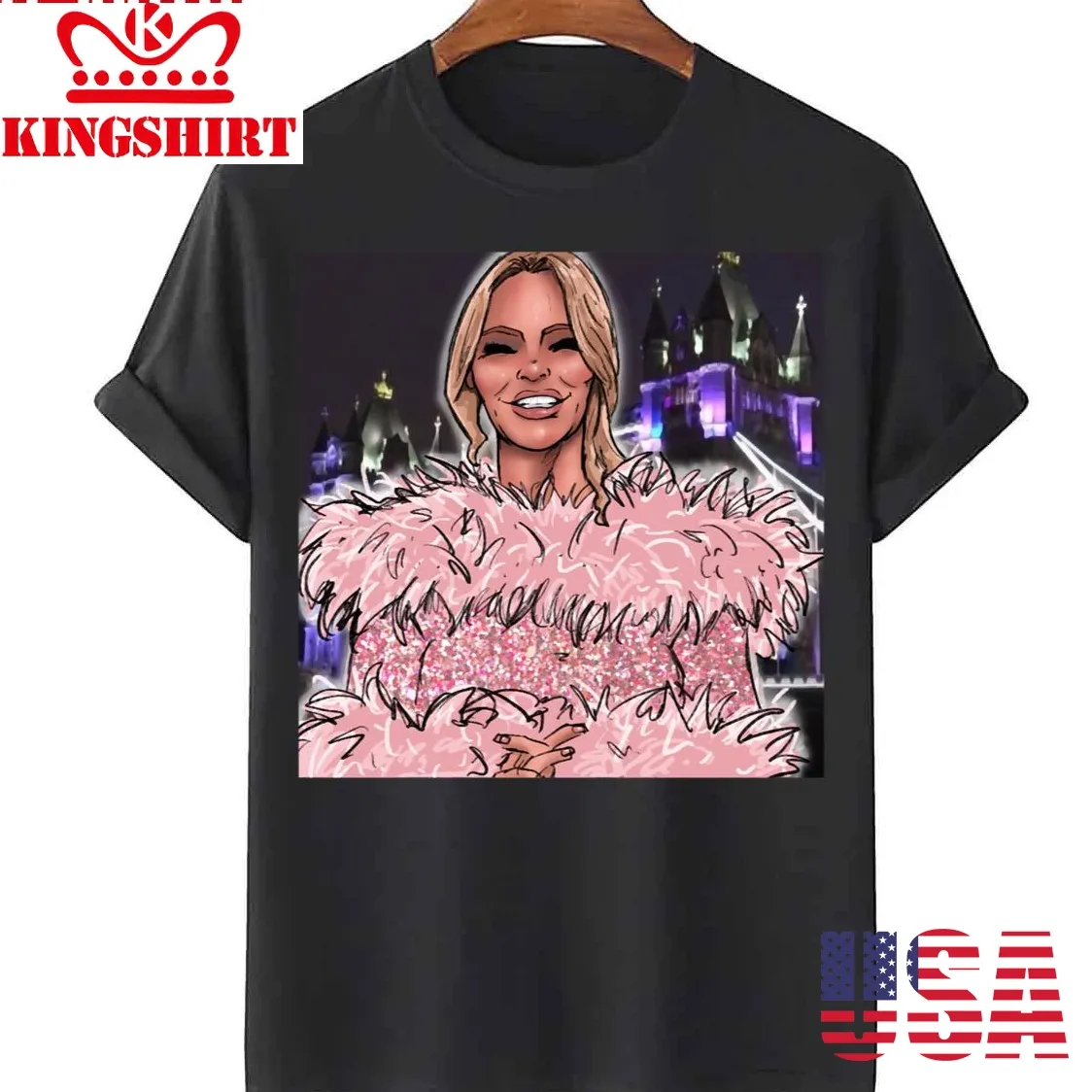 Celebrating The Icons Amanda Holden At Eurovision 2020 Unisex T Shirt