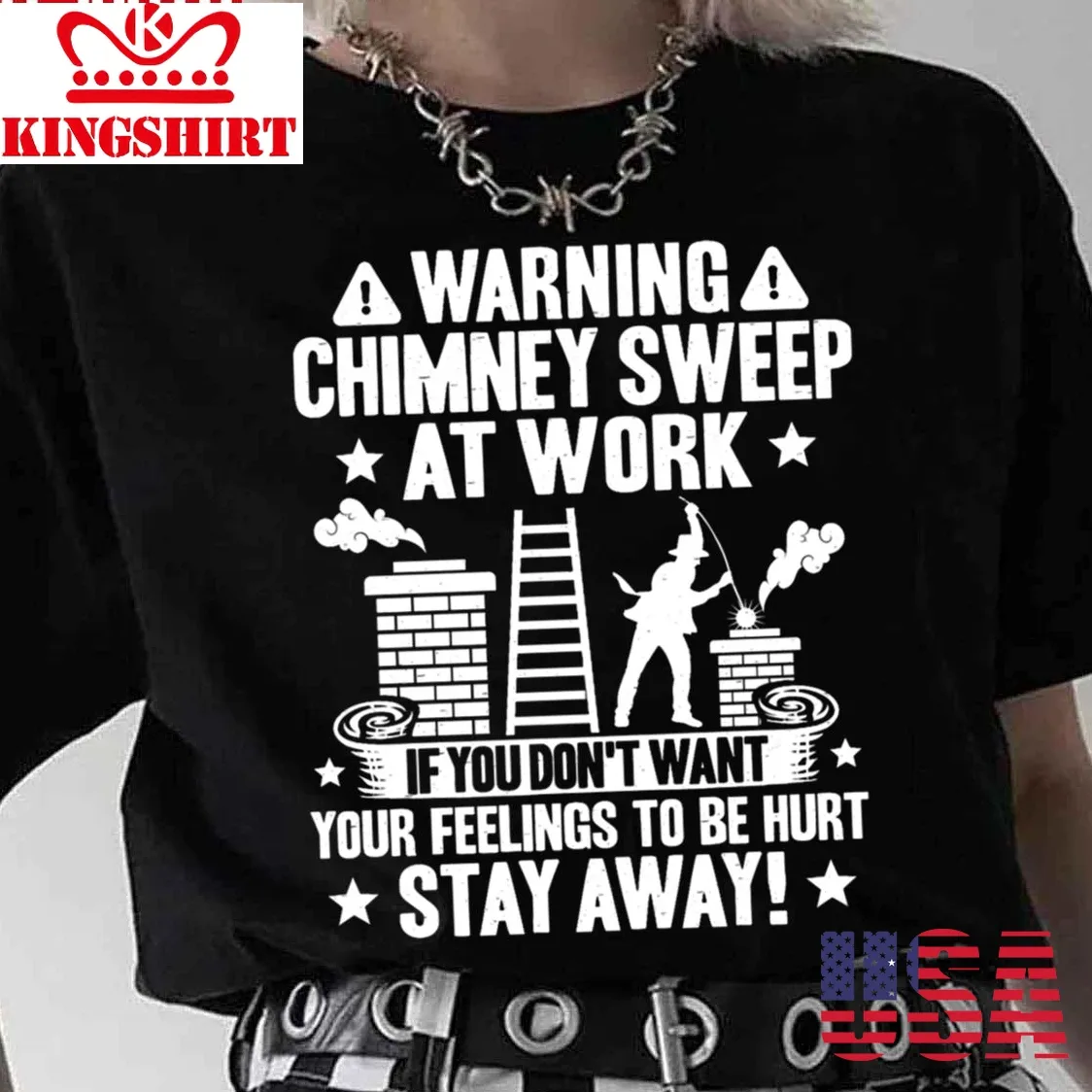 Chimney Sweep Funny Christmas Unisex T Shirt