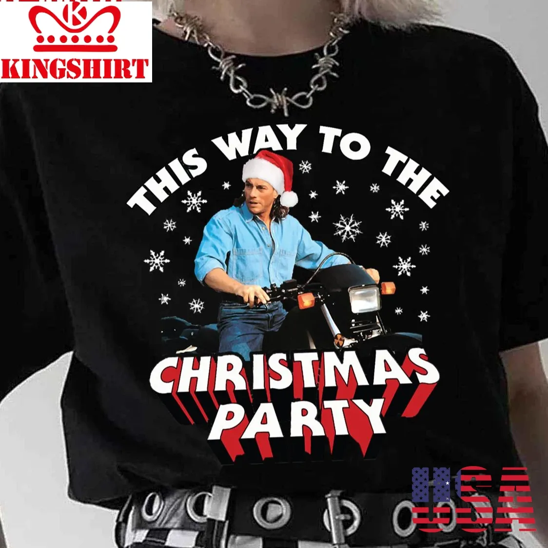 Christmas Party Jean Motor Unisex T Shirt