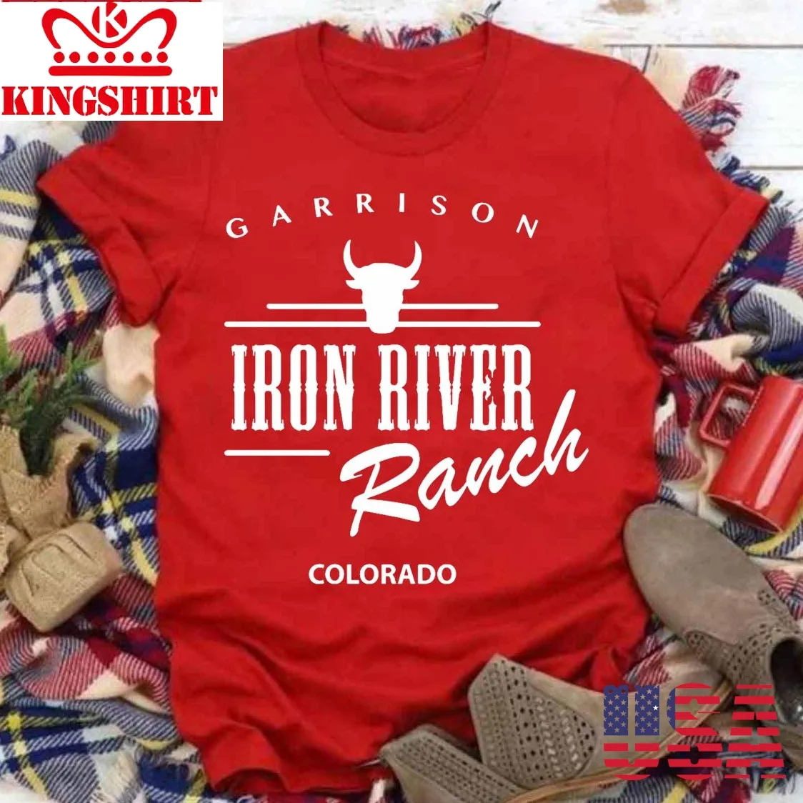 Colorado Logo Iron River Ranch Unisex T Shirt