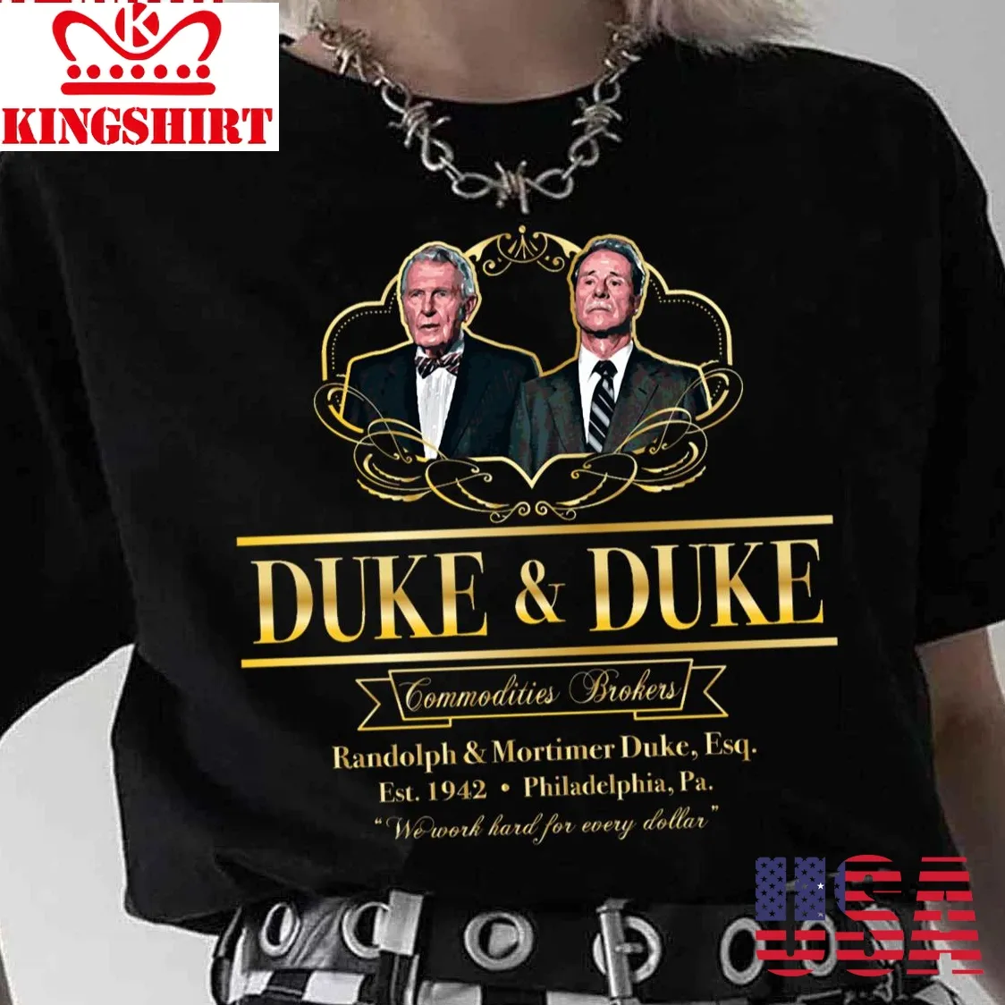 Duke And Duke Commodities Brokers Trading Places Unisex T Shirt
