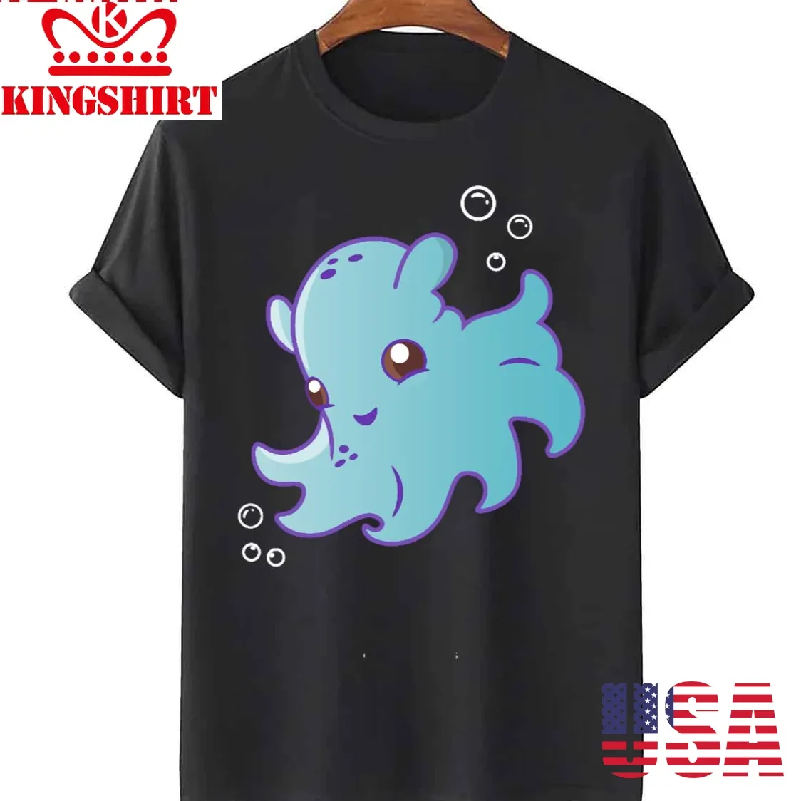 Dumbo Octopus Animated Art Unisex T Shirt