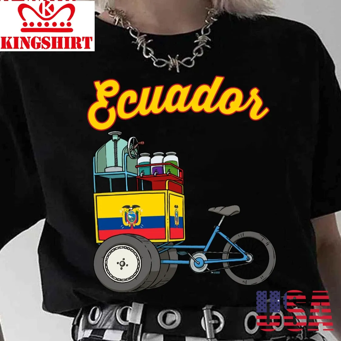 Ecuador Design For Ecuatorianos Unisex T Shirt