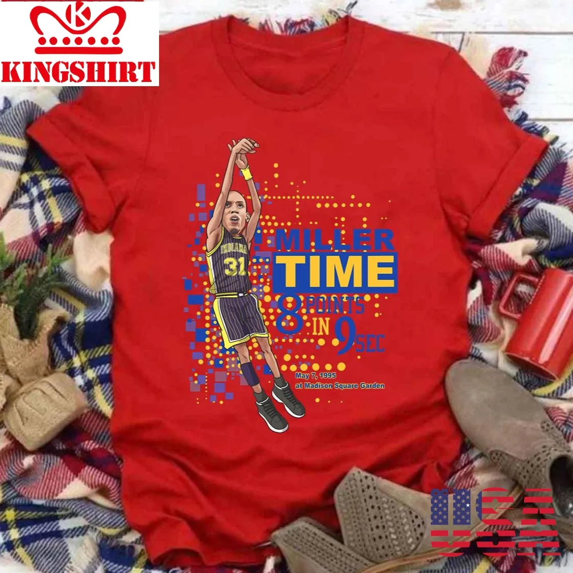 Eight Points In Nine Seconds The Miller Time Unisex T Shirt