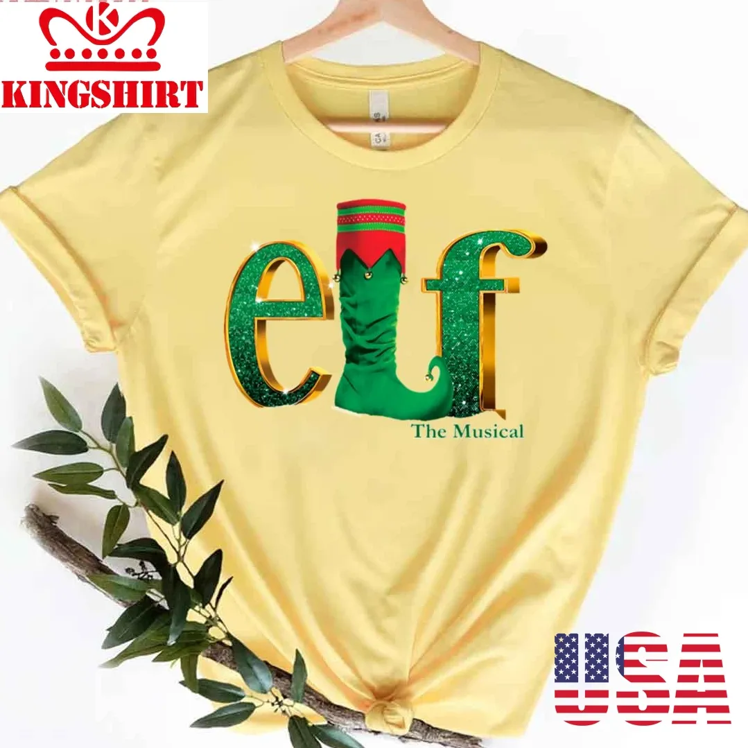 Elf Logo Boots Christmas Unisex T Shirt