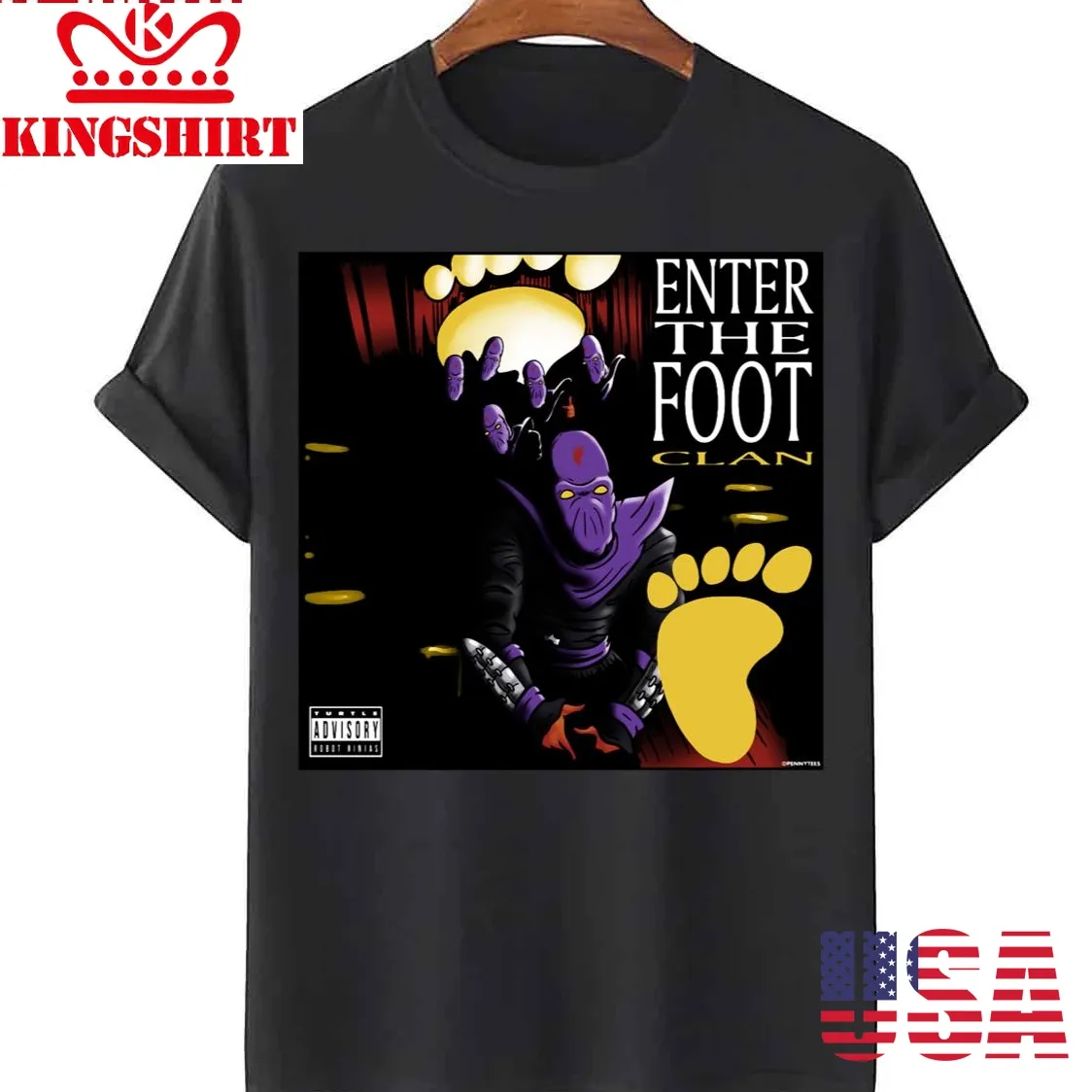 Emdr Enter The Foot Clan Unisex T Shirt