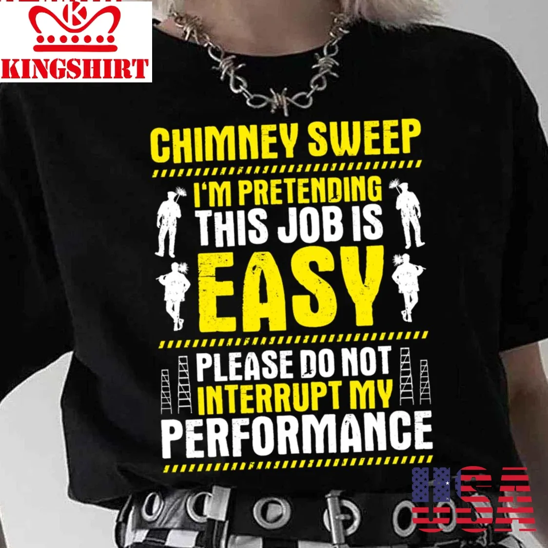 Er Graphic Chimney Sweep Unisex T Shirt