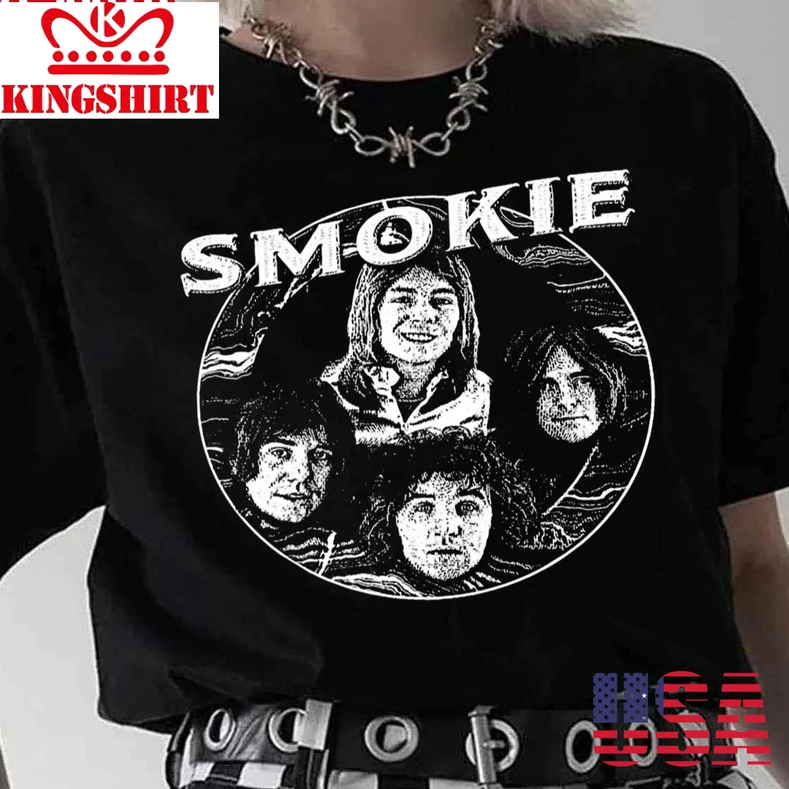 For A Few Dollars More Smokie Band Unisex T Shirt
