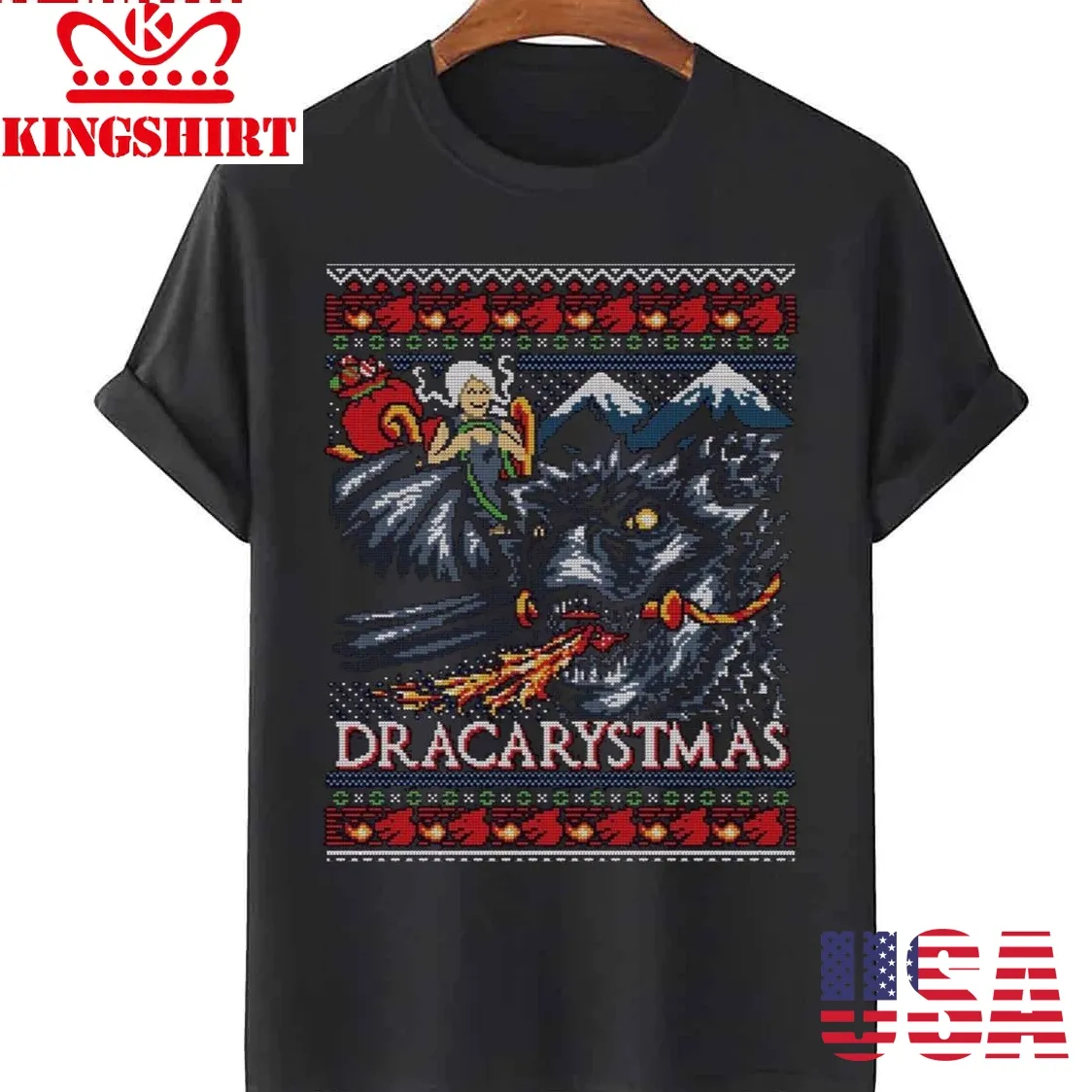 Game Of Thrones Daenerys Targaryen On A Dragon Unisex T Shirt