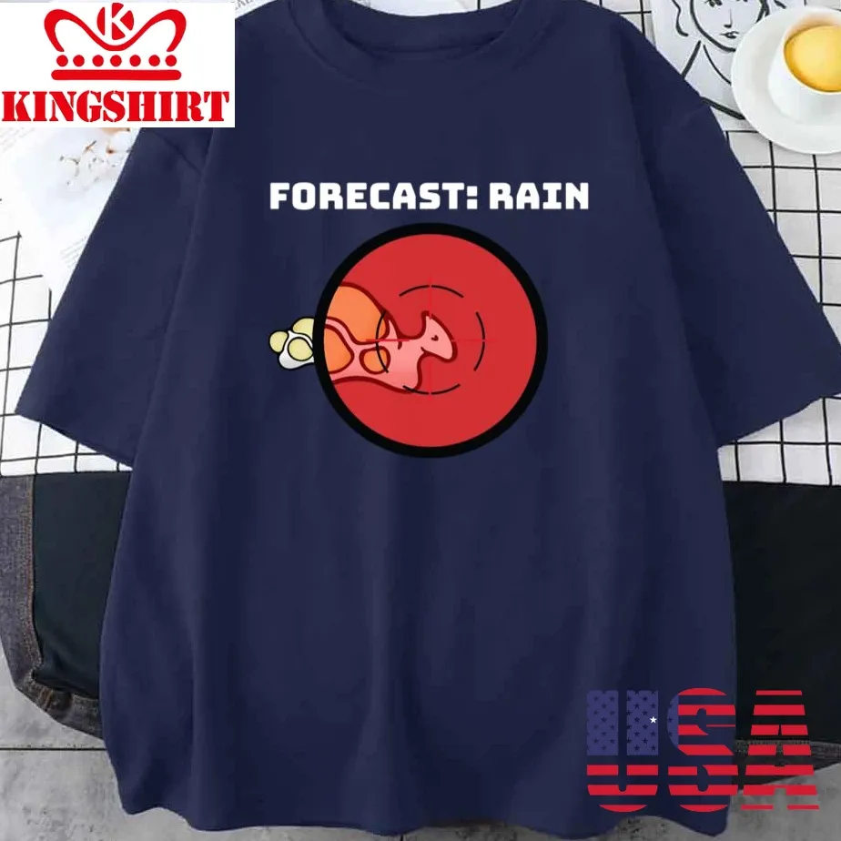 Gaming Hunting Boomalope Forecast Rain Funny Meme Indie Online Video Game Hd High Quality Rimworld Unisex T Shirt