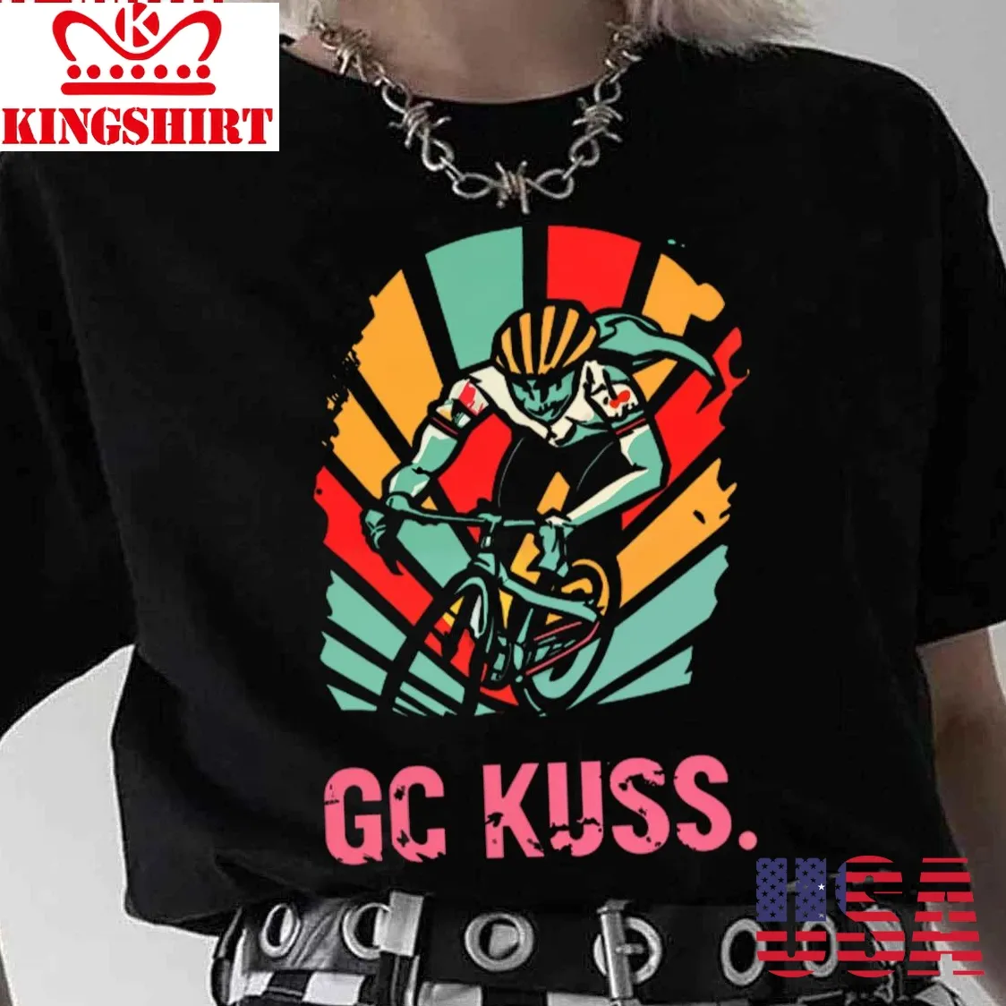 Gc Kuss Distressed Unisex T Shirt