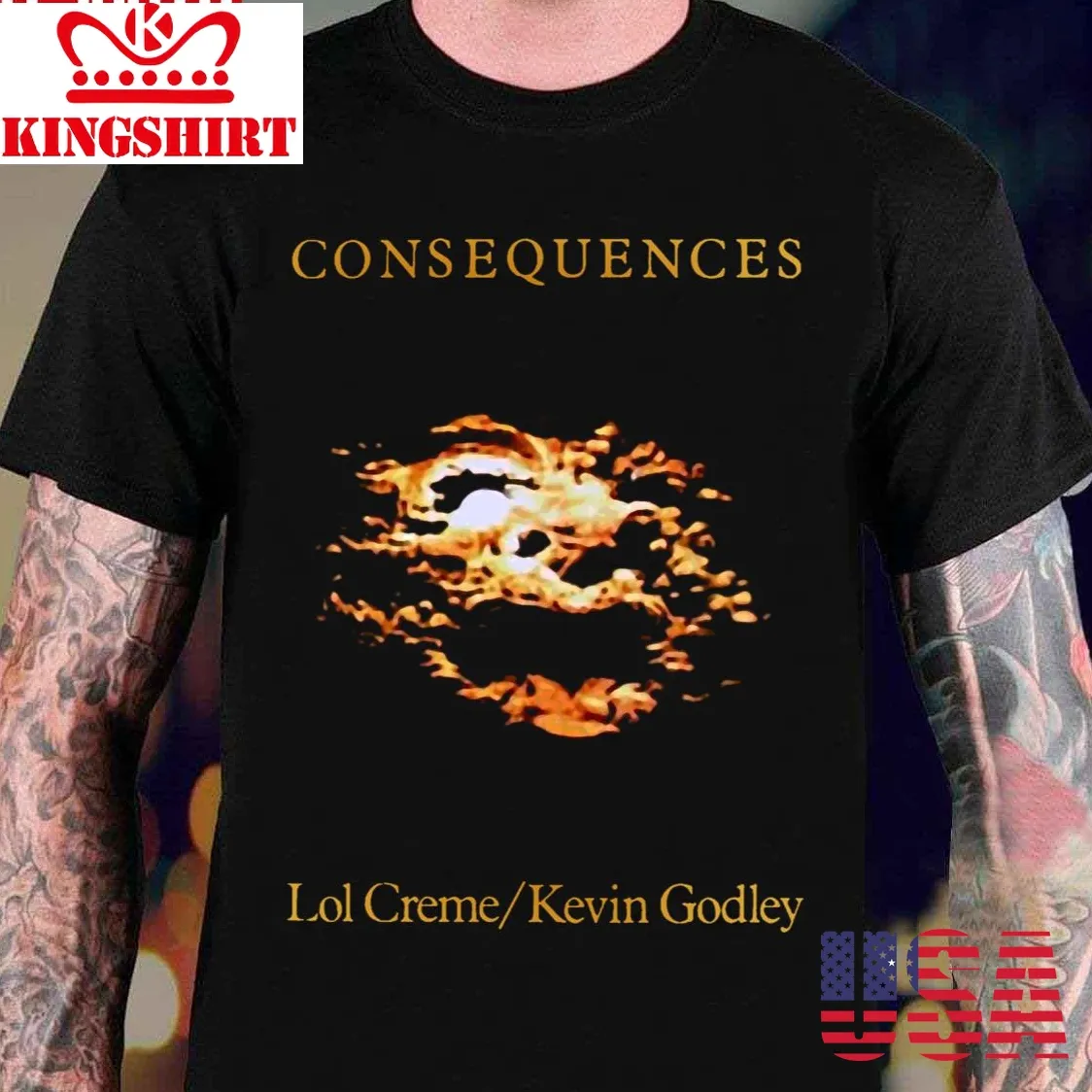 Godley &038; Creme Consequences 10Cc Band Unisex T Shirt
