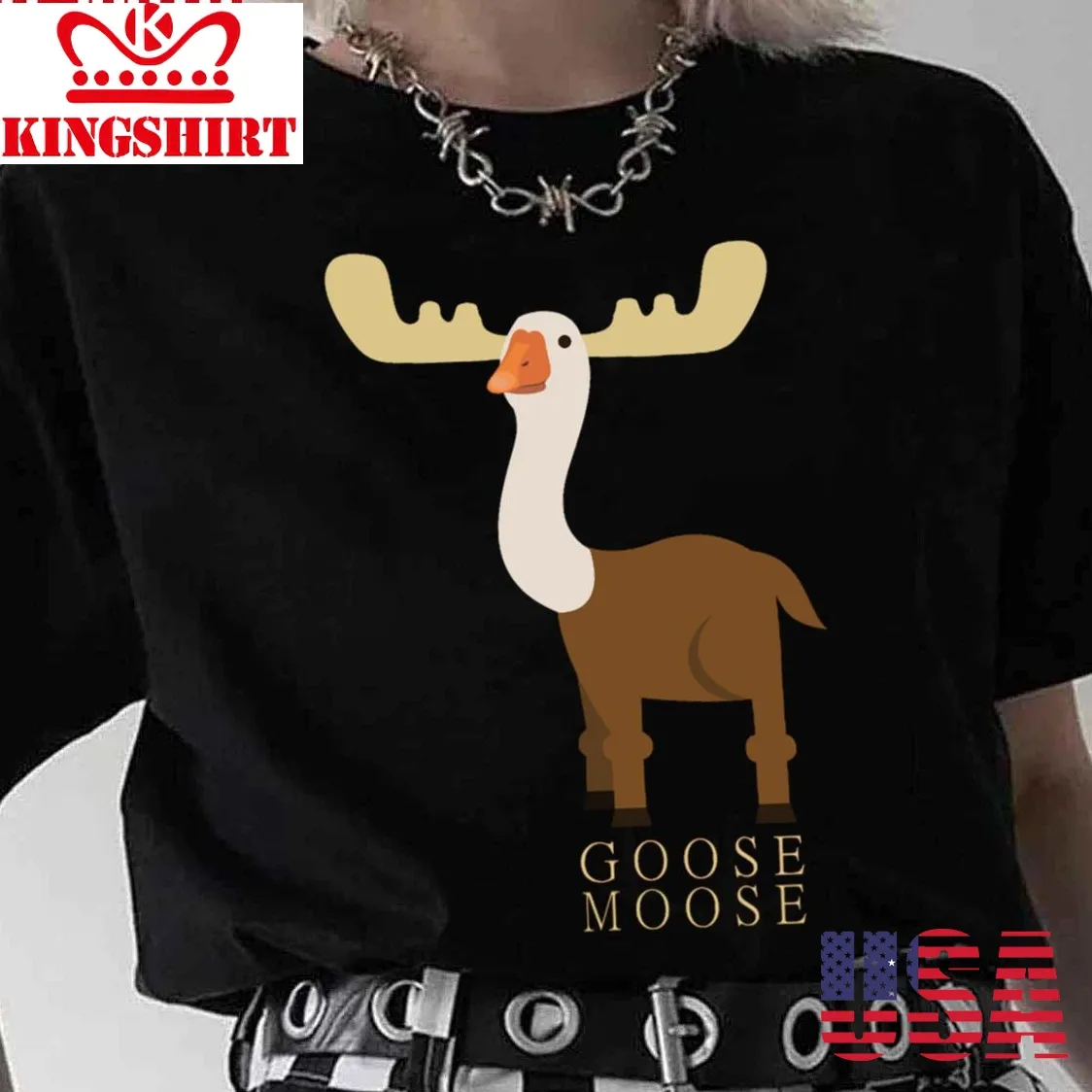 Goose Moose Unisex T Shirt